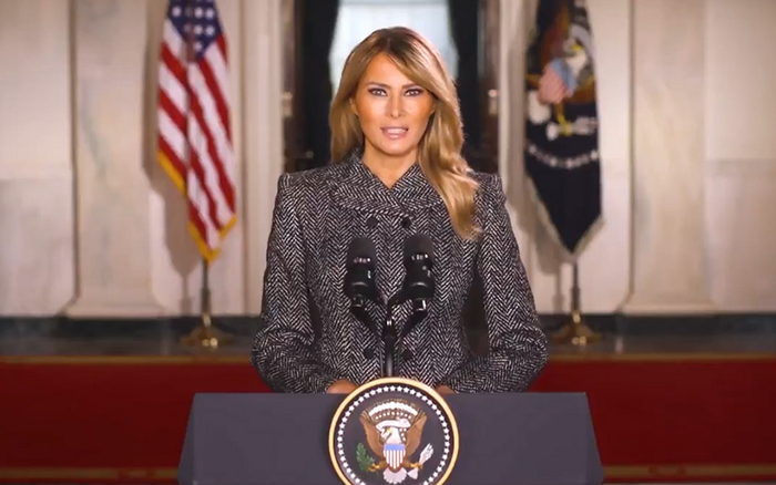 Lời tạm biệt của Đệ nhất phu nhân Melania Trump trước khi rời Nhà Trắng