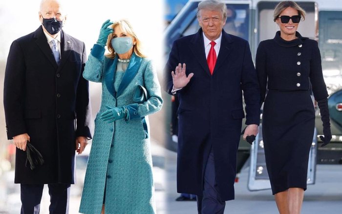 Tân Đệ nhất phu nhân Mỹ Jill Biden và Melania Trump 'so kè' trang phục cực gắt tại lễ nhậm chức