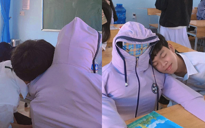 Cảm thấy trống vắng khi bạn cùng bàn nghỉ học, nam sinh nảy ra sáng kiến khiến dân mạng cười ngất