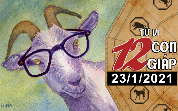 Tử vi thứ 7 ngày 23/1/2021 của 12 con giáp: Tỵ vượng vận đào hoa, Mùi cẩn thận kẻo được 'uống trà xanh'