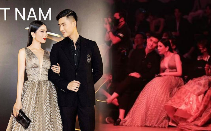 Hậu công khai, Lệ Quyên lộ thêm loạt ảnh thân mật với tình trẻ kém 12 tuổi tại sự kiện