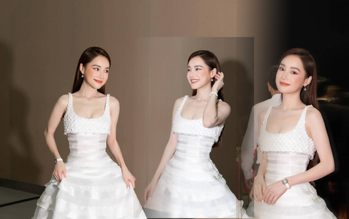 Nhã Phương thôi miên ánh nhìn với vòng 1 căng tràn và chiếc eo tí hon