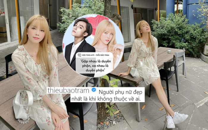 Thiều Bảo Trâm tươi tắn nhưng chẳng vui sau nghi vấn chia tay Sơn Tùng: 'Đẹp nhất khi không thuộc về ai'