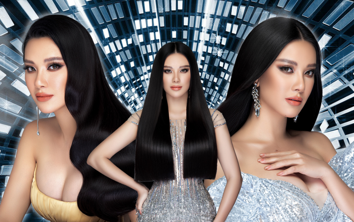 Á hậu Kim Duyên trở lại với suối tóc dài, khoe nhan sắc rạng rỡ trong bộ ảnh đón năm mới