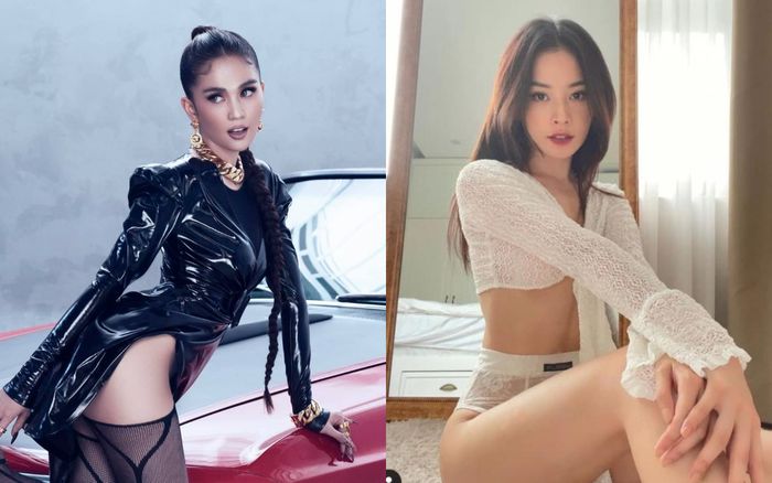 Diện nội y ren lưới mong manh, Chi Pu sắp soán ngôi 'nữ thần quyến rũ' Ngọc Trinh?