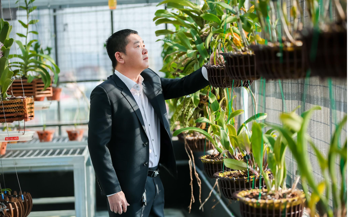 Ông chủ vườn lan Trần Ngọc Hà hé lộ bí quyết thành công