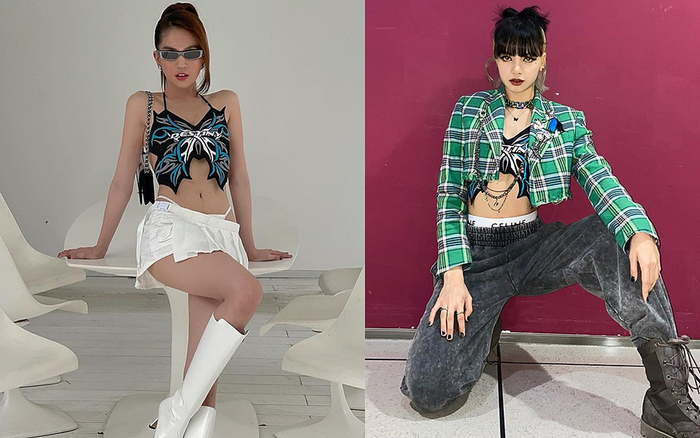 Đụng hàng Lisa Blackpink, Ngọc Trinh vẫn chuẩn thần thái 'nữ hoàng nội y'