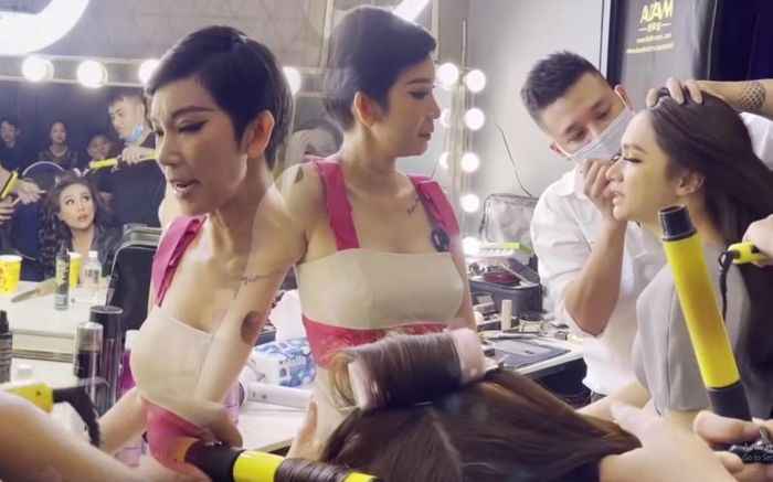 Xuân Lan vào hậu trường làm rõ xích mích với Võ Hoàng Yến, Hương Giang thừa nhận là người tung tin đồn