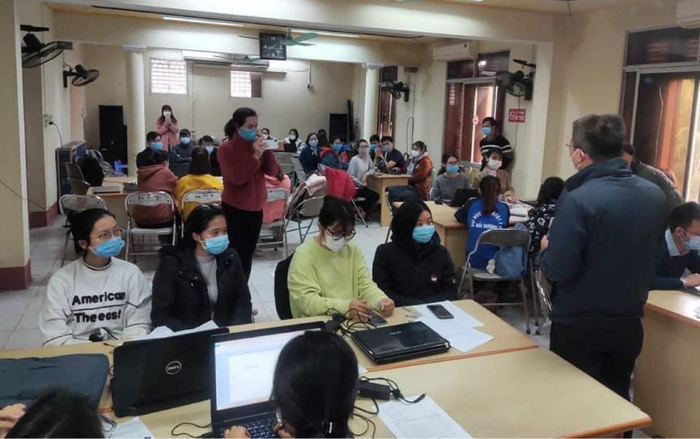 Khởi động lấy mẫu xét nghiệm diện rộng và truy vết trên toàn địa bàn thị xã Kinh Môn