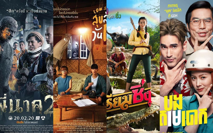 Top 4 phim điện ảnh Thái Lan có doanh thu cao nhất năm 2020: 'Lừa đểu gặp lừa đảo' vẫn đứng sau phim này.