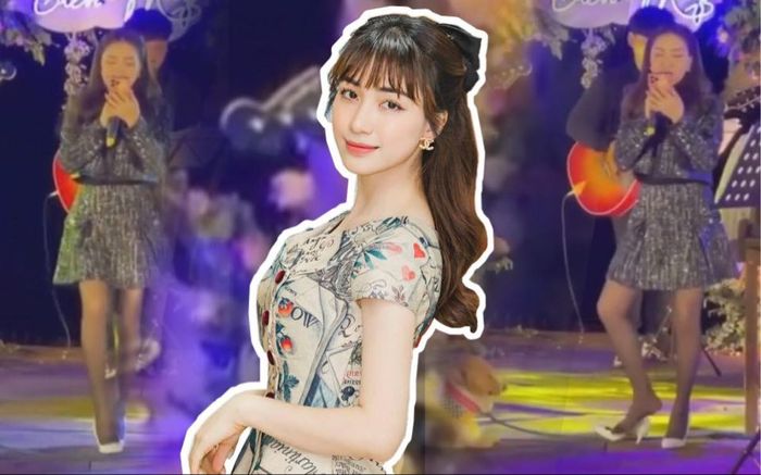 Hòa Minzy bị tụt giày trên sân khấu, quyết tâm không bỏ micro để hoàn thành phần trình diễn