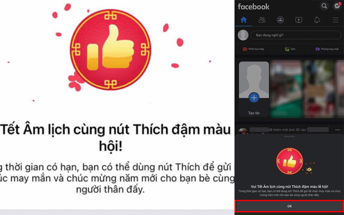 Dân mạng háo hức trước thông tin Facebook cập nhật nút Like đỏ rực đón Tết Tân Sửu 2021