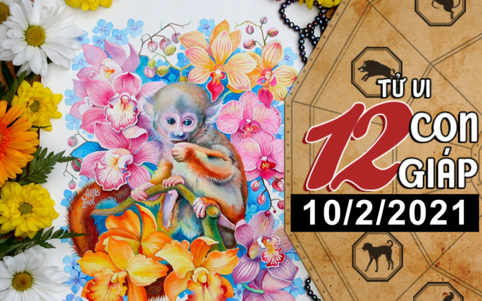 Tử vi thứ 4 ngày 10/2/2021 của 12 con giáp: Thìn được tỏ tình bất ngờ, Thân túi tiền rủng rỉnh
