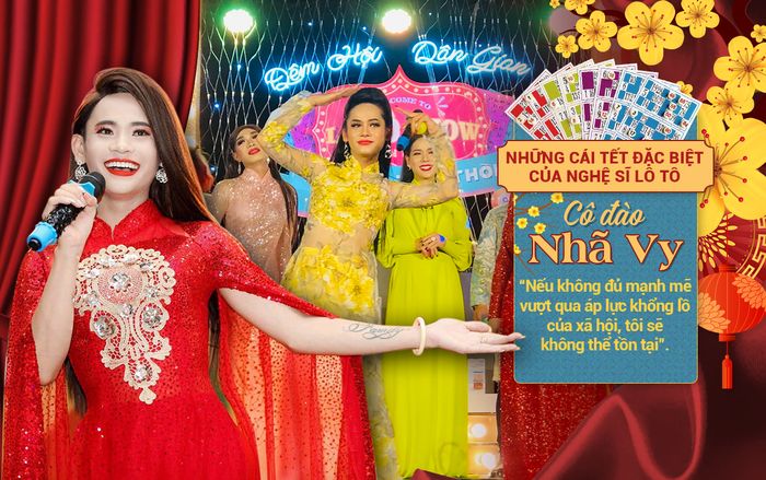 'Cô đào' lô tô Nhã Vy: 'Nếu không mạnh mẽ vượt qua áp lực khổng lồ của xã hội, tôi sẽ không thể tồn tại'