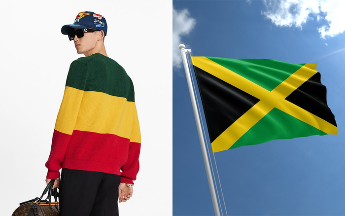 Louis Vuitton bị chỉ trích bán áo tôn vinh Jamaica nhưng lại dùng sai màu quốc kỳ