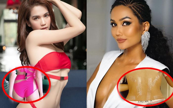 Ngọc Trinh 'đánh lừa' fan không cao tay bằng H'Hen Niê chữa cháy váy áo