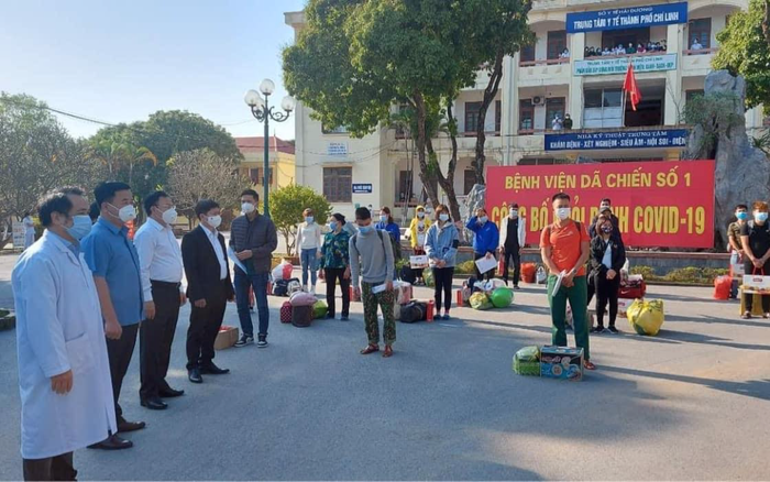 22 bệnh nhân được công bố khỏi bệnh tại Chí Linh chiều 30 Tết