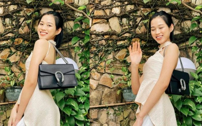 Hoa hậu Đỗ Thị Hà diện túi hiệu hơn 60 triệu đồng những ngày đầu năm