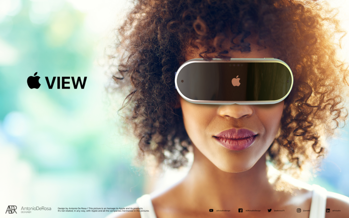 Cận cảnh kính thông minh Apple View giá 3.000 USD