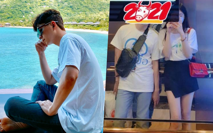 Ngô Kiến Huy hẹn hò với cô gái lạ mặt, 'năm lần bảy lượt' bị phát hiện hint?