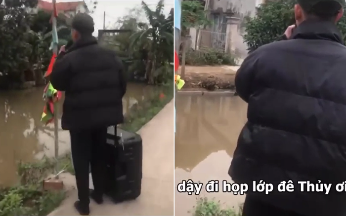 Sợ bạn không đến, nam thanh niên dùng hẳn loa kẹo kéo để thông báo họp lớp khiến dân mạng 'cười ngất'