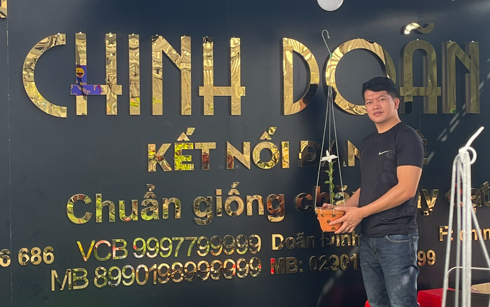 Doãn Chinh và hành trình theo đuổi hoa lan đầy thú vị