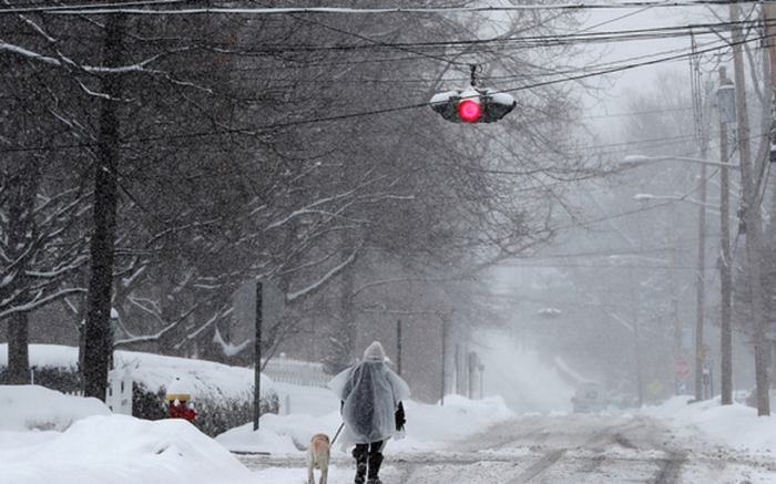 Bão tuyết lan tràn, trùm khắp bờ đông Mỹ