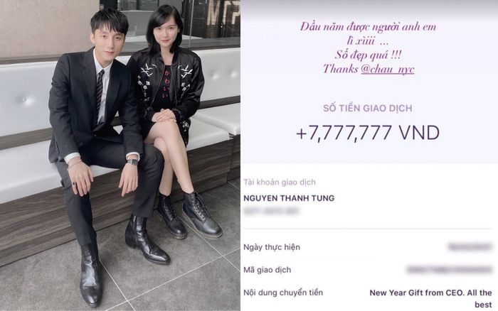 Vô tình để lộ số tài khoản ngân hàng, Sơn Tùng bị anti-fan lì xì kèm lời nhắn 'dở khóc dở cười'