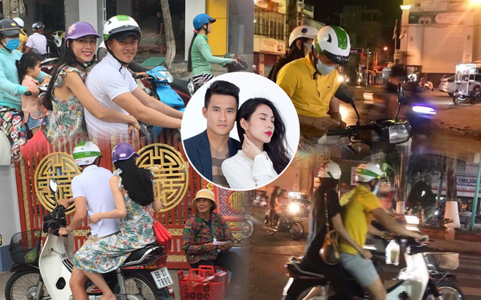 3 năm 1 chiếc nón bảo hiểm, Công Vinh đèo Thủy Tiên trên xe máy cũ: Fan ngưỡng mộ vì giản dị, thủy chung