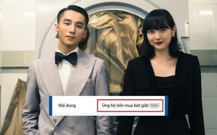 Fan chuyển khoản 'tài trợ' Sơn Tùng mua bột giặt tẩy trắng hậu scandal với Hải Tú