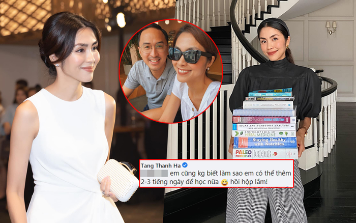 'Ngọc nữ' Hà Tăng chăm chỉ, đầu năm đã thức đêm học bài: Mẹ bỉm 2 con, 'vợ đại gia' vẫn không dựa dẫm