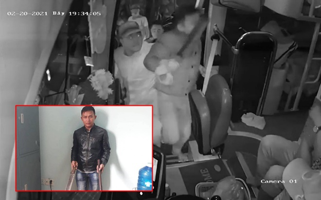 Lời khai nhóm người cầm hung khí lao lên ô tô khách, hành hung tài xế lẫn phụ xe