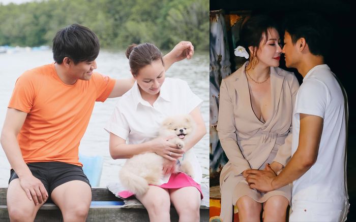 Đăng ảnh tình tứ bên chồng, bà xã Quý Bình để lộ điểm quyến rũ 'chết người' khiến Hiền Thục phải trầm trồ