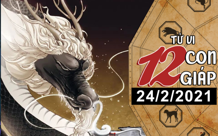 Tử vi thứ 4 ngày 24/2/2021 của 12 con giáp: Thìn vượng vận đào hoa, Thân gặp nhiều may mắn