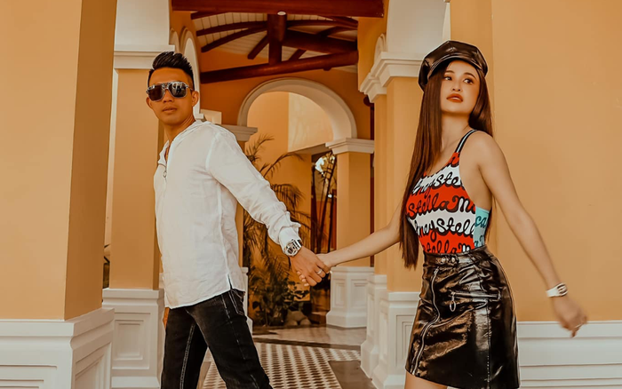 Sau loạt lùm xùm không đáng có, đại gia Minh Nhựa hạnh phúc tình tứ bên Mina Phạm