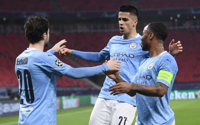 Man City đặt một chân vào tứ kết, Real Madrid thắng chật vật trên đất Italia