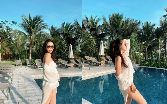 Bảo Thy khoe dáng nuột nà sau tết, ăn cả thế giới nhưng vẫn sụt 2kg