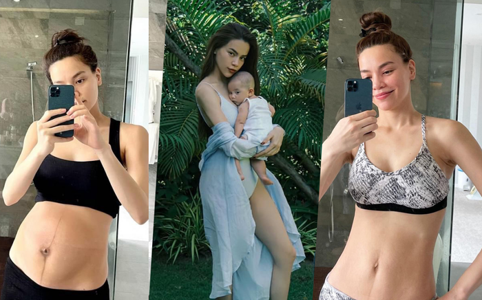 Hà Hồ lần đầu công khai vòng bụng xấu, nứt nẻ sau sinh, chỉ cần 3 tháng để lấy lại vóc dáng nữ hoàng