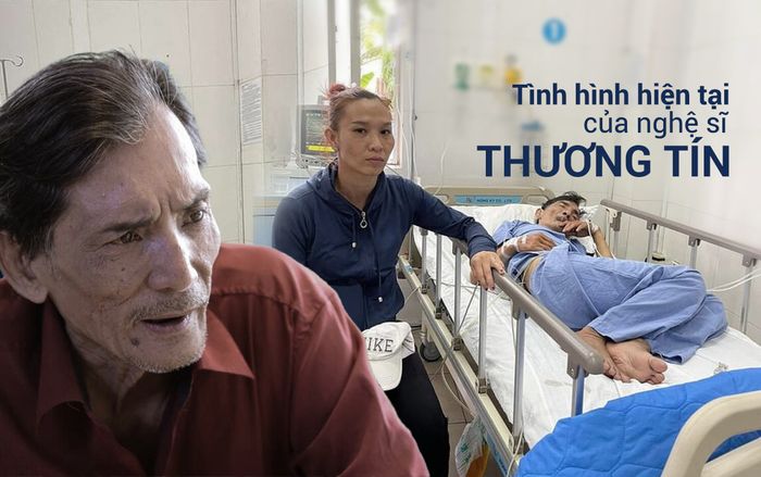 Vợ nghệ sĩ Thương Tín đã vào viện chăm chồng, mẹ vợ hé lộ tình trạng bệnh tình hiện tại