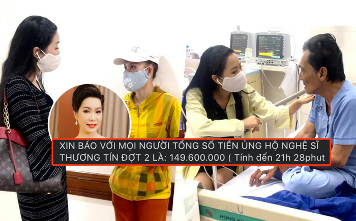 Trịnh Kim Chi công bố quỹ quyên góp hơn 200 triệu đồng: NS Thương Tín sẽ có thể hồi phục sau bạo bệnh