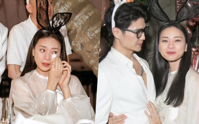 Ngô Thanh Vân ôm bạn trai tin đồn tại tiệc sinh nhật, khóc khẳng định: 'Tôi có Huy, tôi rất hạnh phúc'