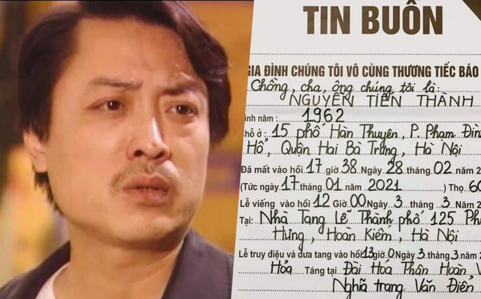 Diễn viên Văn Thành phim 'Chuyện Phố Phường' qua đời ở tuổi 59 vì tai biến khiến sao Việt thương xót