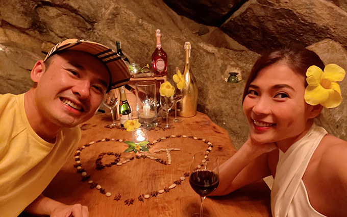 Lương Thế Thành lái xe hơn 10 tiếng đưa Thúy Diễm đến Khánh Hòa nghỉ dưỡng