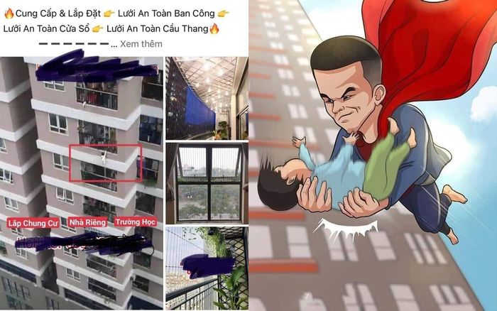 Bức xúc hình ảnh cháu bé 3 tuổi rơi chung cư bị đem ra 'trục lợi', quảng cáo vô cảm