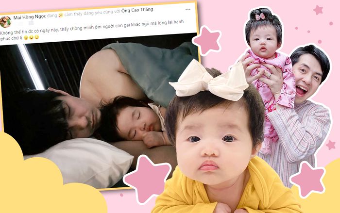 Ông Cao Thắng ôm mỗi Winnie ngủ, Đông Nhi chính thức ra rìa: 'Không thể tin nổi có ngày này'