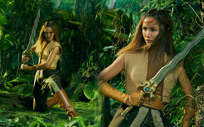 H'hen Niê đẹp mạnh mẽ, hoang dại trong tạo hình giống nàng công chúa mới nhất của Disney