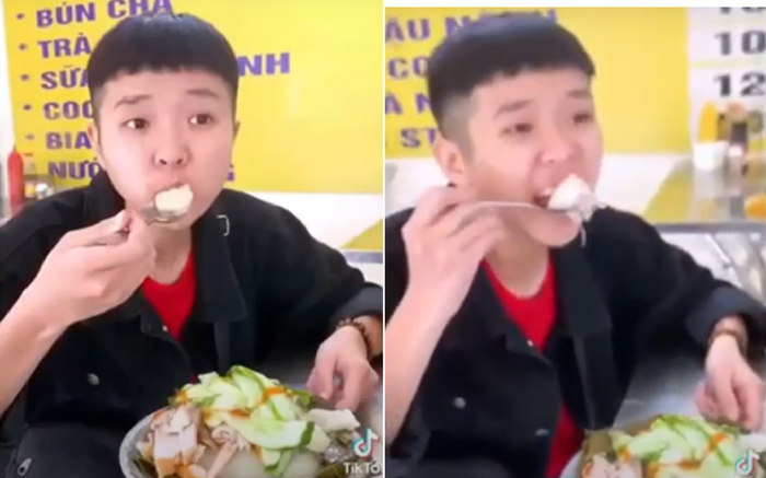 TikToker bị dân mạng phản ứng dữ dội khi 'soi' ra điều bất thường: Bánh không nóng nhưng lại thổi khi ăn?
