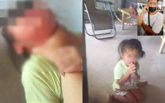 Gọi điện cho chồng không được, người phụ nữ bạo hành con gái để trút giận