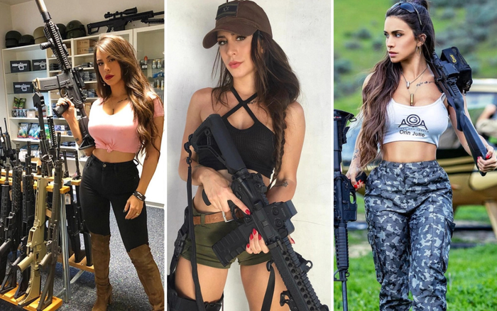 Nhan sắc rực lửa của “Nữ hoàng súng ống” Israel từng hai lần bị cưỡng bức