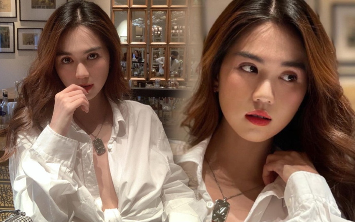 Diện đồ không nội y, Ngọc Trinh 'gây lú' khi cặp núi đôi căng đầy bỗng dưng mất hút